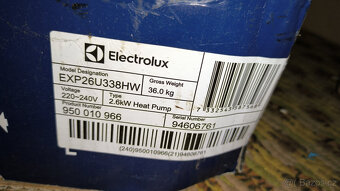 Klimatizace Electrolux EXP26U338HW 2600 W - nová, nevybalená - 11