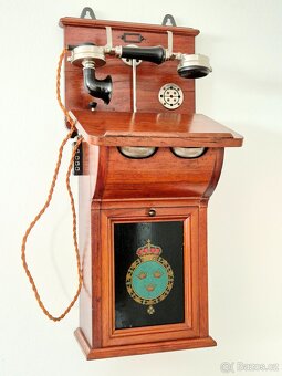 Starožitný telefon Telegrafverkets Verkstad, 1920 - 11