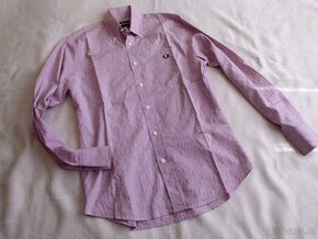 Fred Perry pánska slim fit košeľa  M - 11