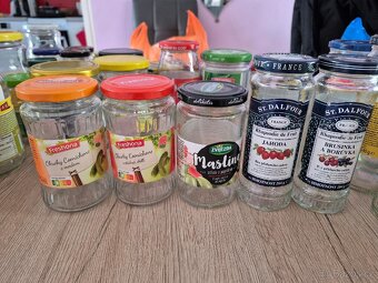 Sklenice na zavařování s víčkem-různé velikosti - 11