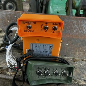 Dálkové ovládání navijáku pro lesní traktor - 11