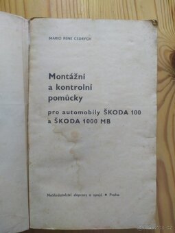 Literatura, servisní příručky, manuál Škoda - 11
