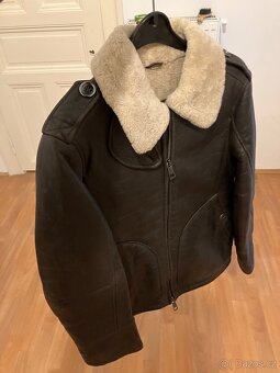 Kožená damská bunda Burbery - 11