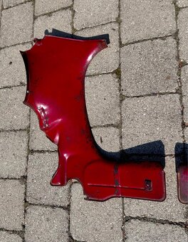 Jawa ČZ 125 175 - podsedlové plechy žábry - 11