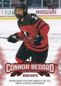 Hokejové kartičky Connora Bedarda - 11