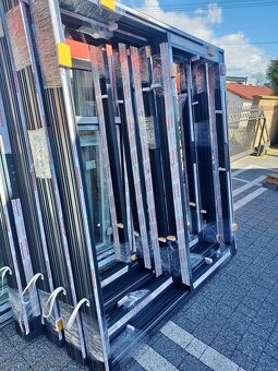 Hs portál hliník 190x205cm trojsklo profil Ultraglide. - 11