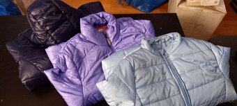 Dívčí zimní bundy vel. 146 - 11