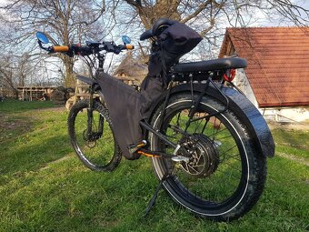 Elektromotorka 5000W / skládací a rychlé postapo ekolo - 11