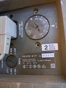 Revox B-77 top stav s příslušenstvím - 11