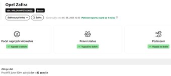 Opel Zafira B 1.8 103kW 7 míst dálnička do 4/26 - 11