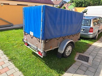 Přívěsný vozík s plachtou, za osobní automobil - 11