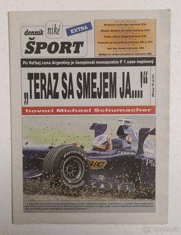 Staré noviny Denník Šport 2 - 11