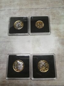 Nejslavnější československé pozlacené mince - 11