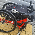invalidni vozík 40cm 44cm s elektrickou vertikalizaciou - 11