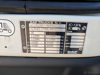 DAF LF 230, 12t, valník 18 europalet, klima + HR čelo - 11