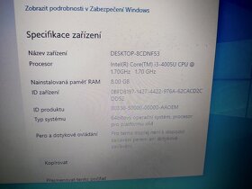 15,6" Toshiba Core i3 , 8gb DDR3, 240gb SSD ,HDMI, záruka - 11
