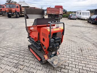 Pásový minidumper nůžkové zvedání korby - 11