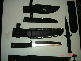 Prodám krásnou, novou, oboustranně broušenou dýku a další no - 11