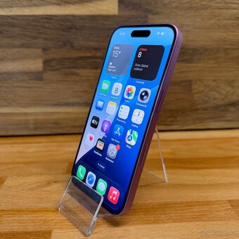 IPhone 16 128GB, růžový, 100% baterie, eSIM (rok záruka) - 11