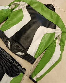 PSí Hubík-Pánská Dámská kožená moto kombinéza, dvoudílná - 11