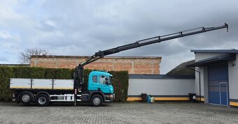 Scania P400-6x2–Valník/Sklápěč S3+HR-PALFINGER PK 18002 EH - 11