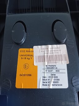 Autosedacka maxi-cosi 9-18 kg - 11