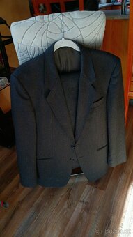 Pěkný kvalitní pánský oblek LEITHÄUSER vel.50 - 11