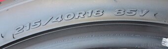18"MÍRNĚ JETÉ LETNÍ PNEU 215/40,R-18" HANKOOK 4-KS - 11