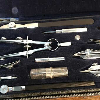 Luxusní rýsovací pero special Kin Prescision Chrom i 1920 - 11