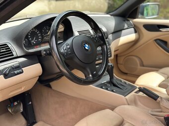 BMW 325 Ci automatická převodovka, modrá střecha - 11