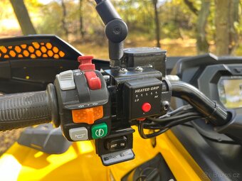 Can-am Outlander 1000XT - Warn - nové pneu - Pěkný stav  - 11