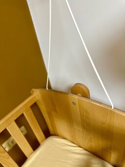 Dětská kolébka z masivu - 11