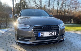 AUDI A3 8V SPOJLER NA PREDNI NÁRAZNÍK LIPO NA NARAZNIK - 11