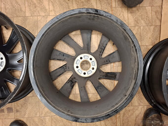Alu kola černá + leštění 21x9 5x108 + letní pneu Volvo XC 90 - 11