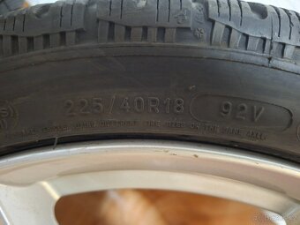 Alu kola R18 5x108 Dezent + zimní pneu 225/40/18 - 11