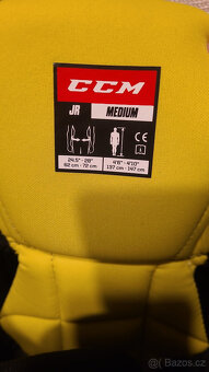 Hokejová výstroj CCM Tacks JUNIOR - vel. M NOVÁ - 11