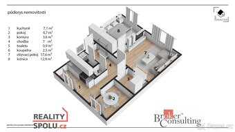 Pronájem, byty/3+1, 66 m2, 54972 Otovice, Náchod [ID 70836] - 11