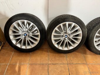 ORIGINAL ALU KOLA BMW 5 G30 G31 245/45/18 zimní pneu micheli - 11