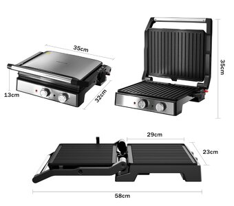 Elektrický gril 2000 W - 11