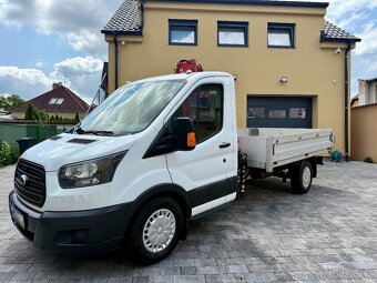 FORD TRANSIT 350 VALNÍK S HYD. RUKOU NA 2T 96KW ČR SERVISKA - 11