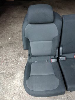 Škoda Yeti sedadla / sedačky přední a zadní + stropnice - 11