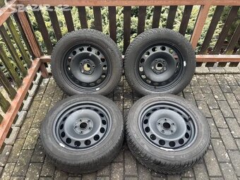zimni sada 5x100x15 s pneu rozmer 185 60 15, skoda,seat,wv - 11