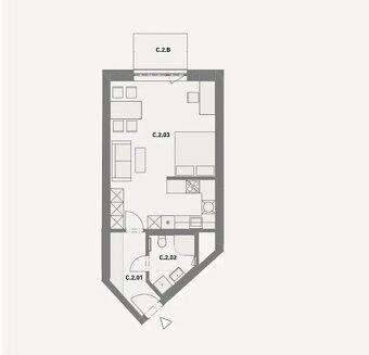 Prodej bytu 1+kk 45 m² Dukelská, Benešov - 11