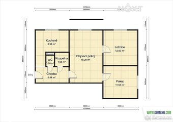 Pronájem byt 3+1, 68㎡ - 11