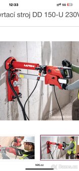 Hilti DD 150-U  jádrová vrtačka už ten novější typ s digital - 11