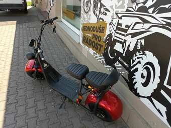 Elektrokoloběžka Lera Scooters C1+ 1500w červená - 11