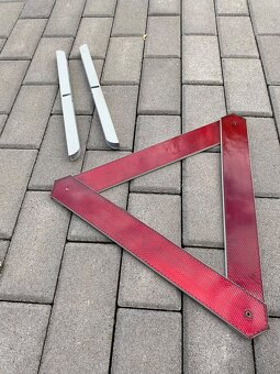 Výstražný trojúhelník retro - 11