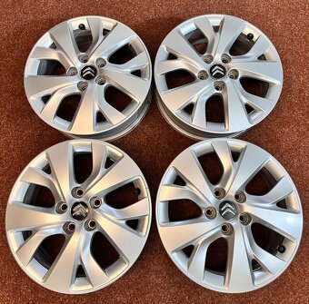 5x108 R16 Originál alu disky Citroen C4 - ET 47 - 11