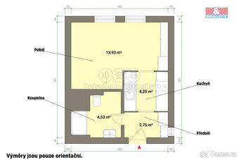 Pronájem bytu 1+kk, 28 m², Mariánské Lázně, ul. Hlavní třída - 11