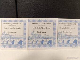 Historie českého národa - sada medailí Ag Proof - 11